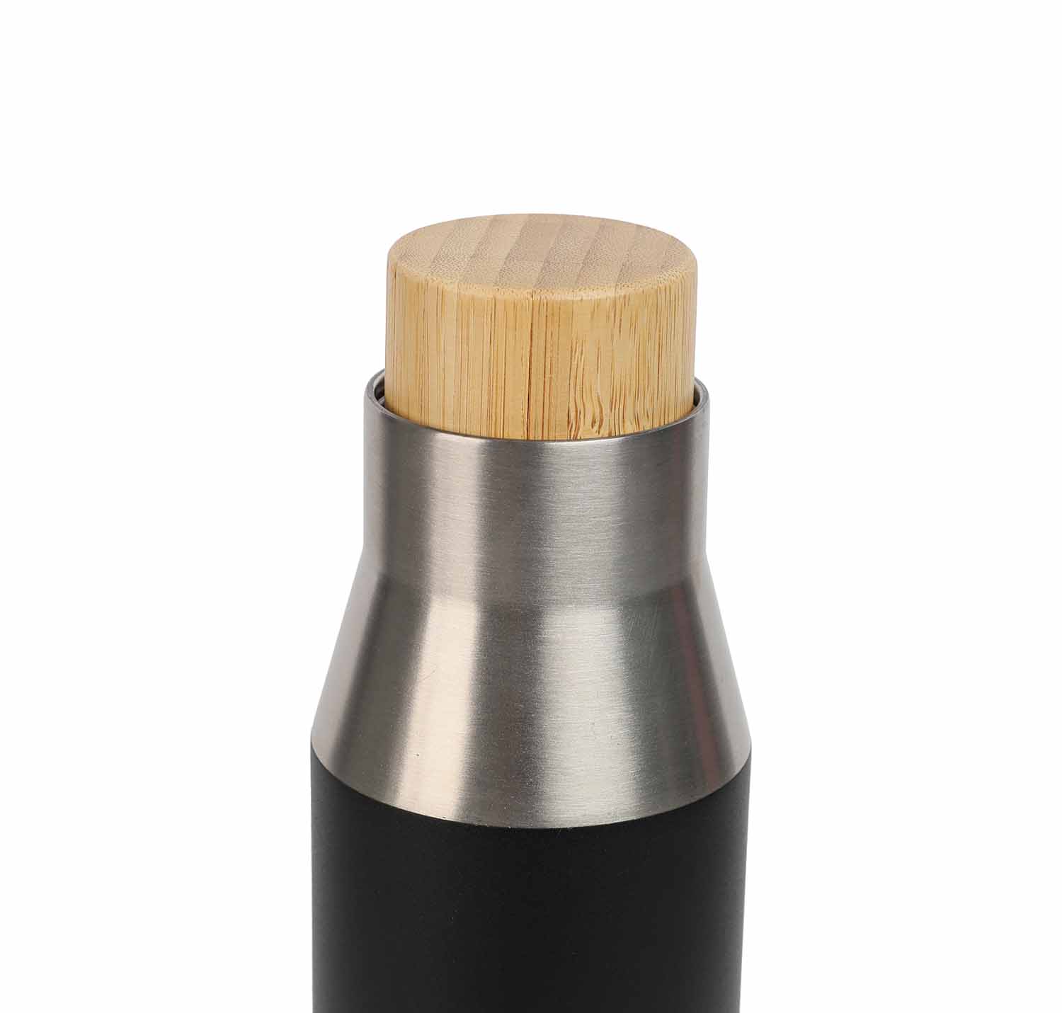 QUENCH - Vaccum Bottle with Bamboo Lid